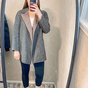 Theory Clairene Reversible Double Faced Wool Jacket